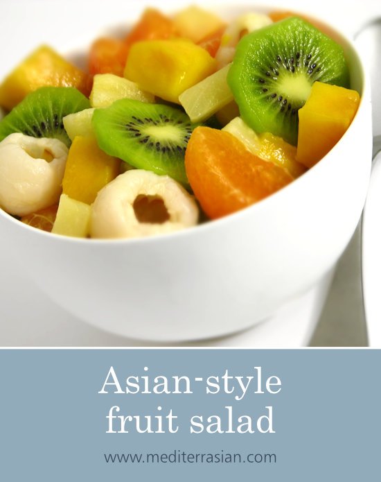 Asian-style fruit salad