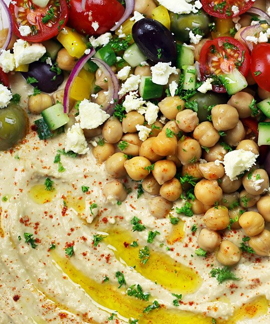 Loaded hummus