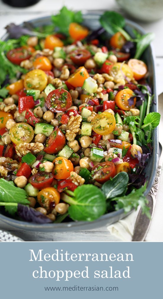 Mediterranean chopped salad