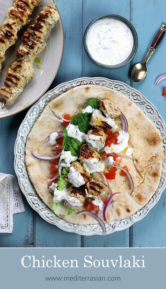 Chicken souvlaki