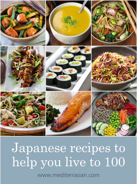 Japanese recipes to help you live to 100